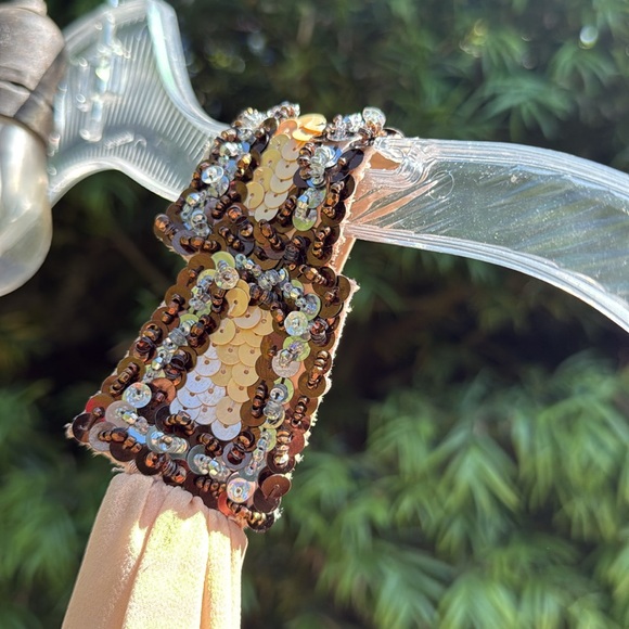 Mandalay Champagne  blush Halter Maxi Dress - Picture 13 of 13